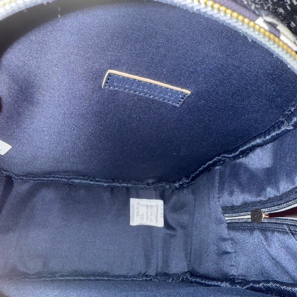 Black Under One Sky Celestial Cosmic Print Small Backpack Tarot Vibe NWT - Picture 7 of 9